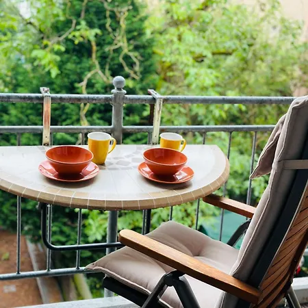 Stilvolles Business-apartment Mit Balkon In Wiesdorf - Wohnen * ليفركوزن