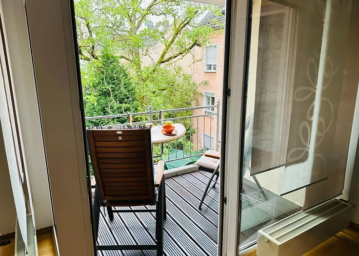 Lejlighed Stilvolles Business-apartment Mit Balkon In Wiesdorf - Wohnen Leverkusen
