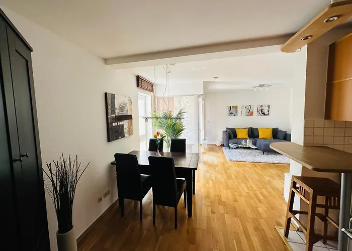 Stilvolles Business-apartment Mit Balkon In Wiesdorf - Wohnen Lejlighed